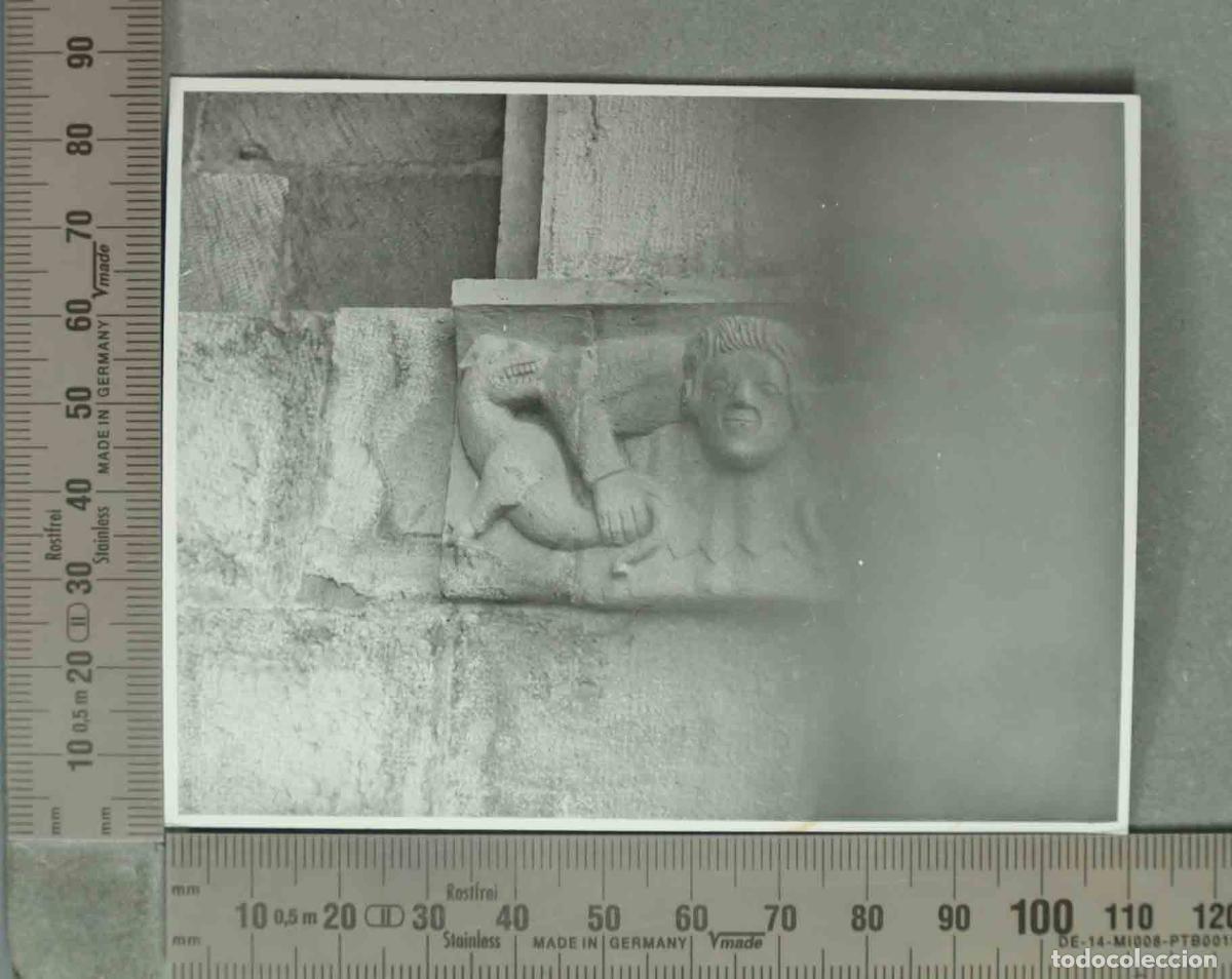 Fotografia antica: FOTOGRAFIA. DETALLE CATEDRAL DE SANTANDER HACIA 1940