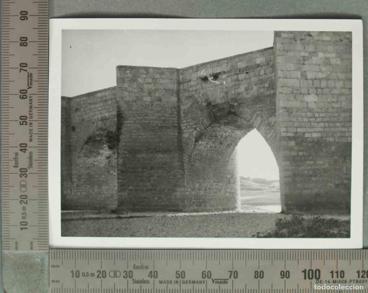 Fotografia antica: FOTOGRAFIA. PUENTE DE CABEZON HACIA 1940
