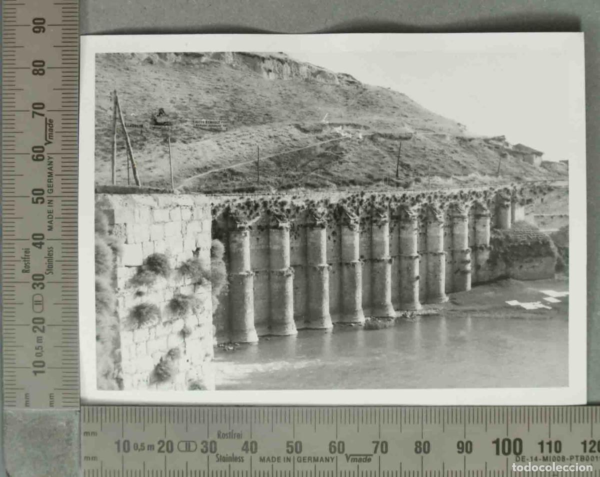 Fotografia antica: FOTOGRAFIA. PUENTE CABEZON HACIA 1940