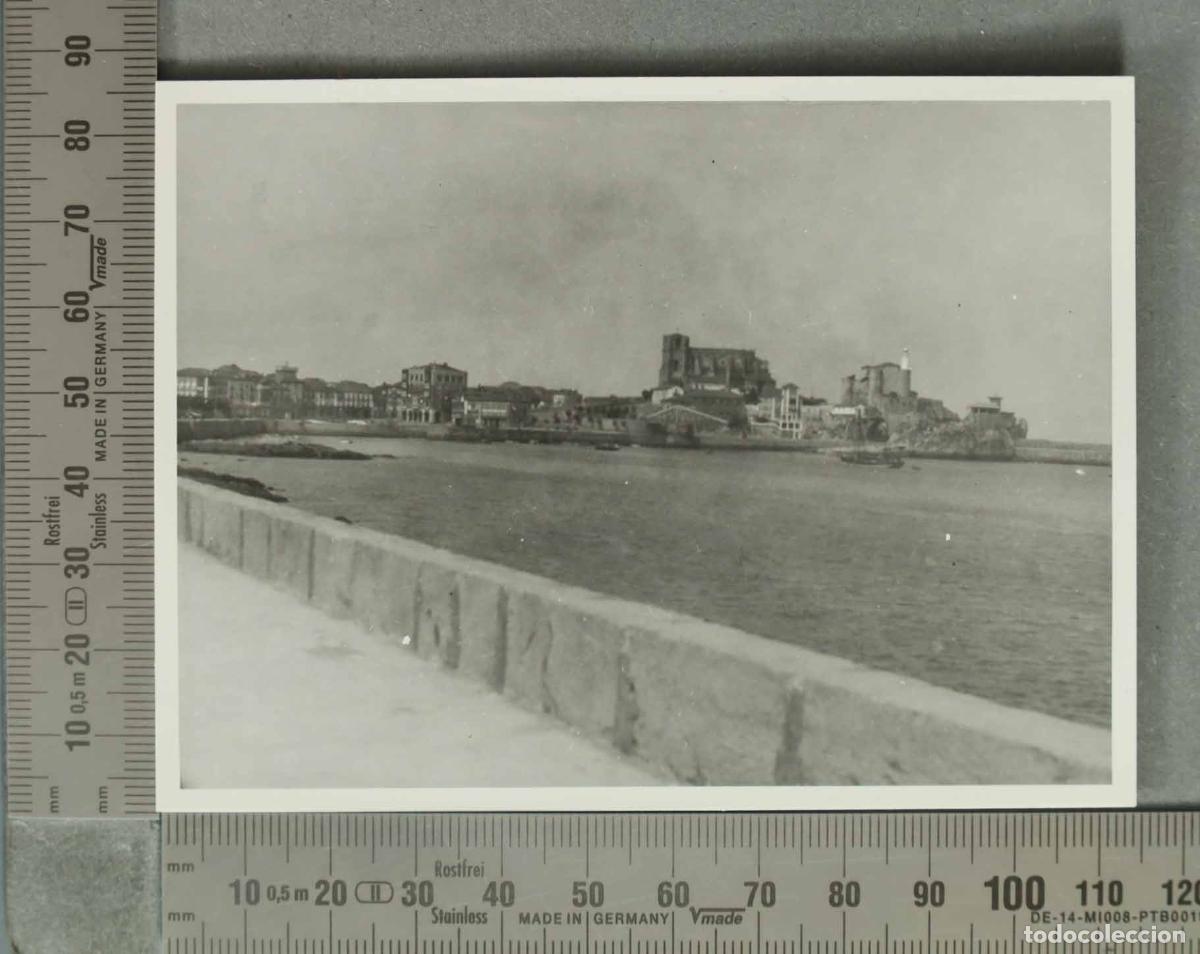 Fotograf&iacute;a antigua: FOTOGRAFIA. VISTA DE CASTRO URDIALES. HACIA 1940