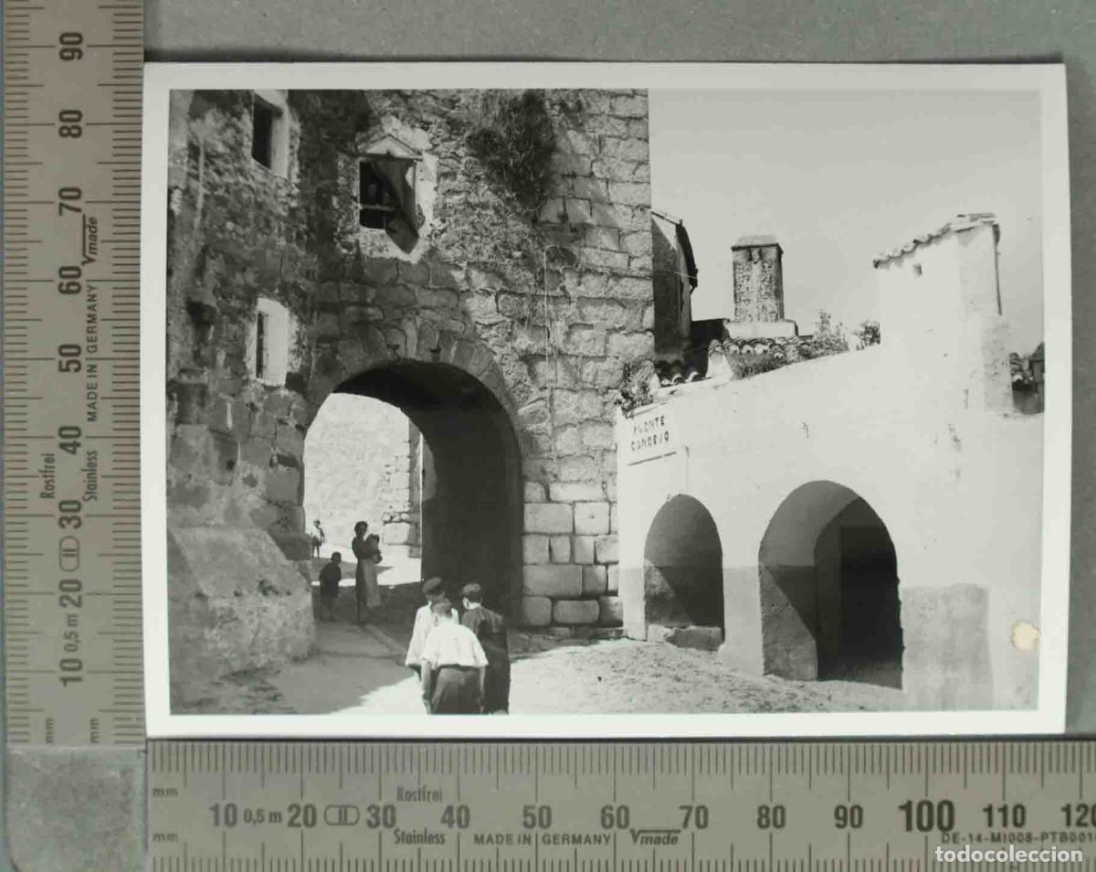 Fotografia antica: FOTOGRAFIA. Arco del Cristo CACERES HACIA 1940