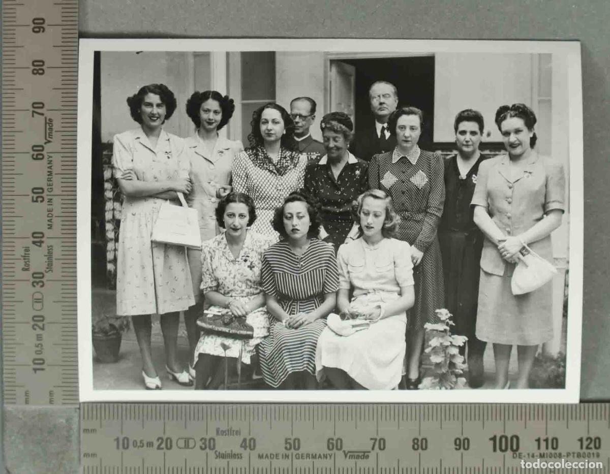 Alte Fotografie: FOTOGRAFIA. ALTA SOCIEDAD CON GOBERNADOR CIVIL DE CACERES Luciano L&oacute;pez Hidalgo HACIA 1940