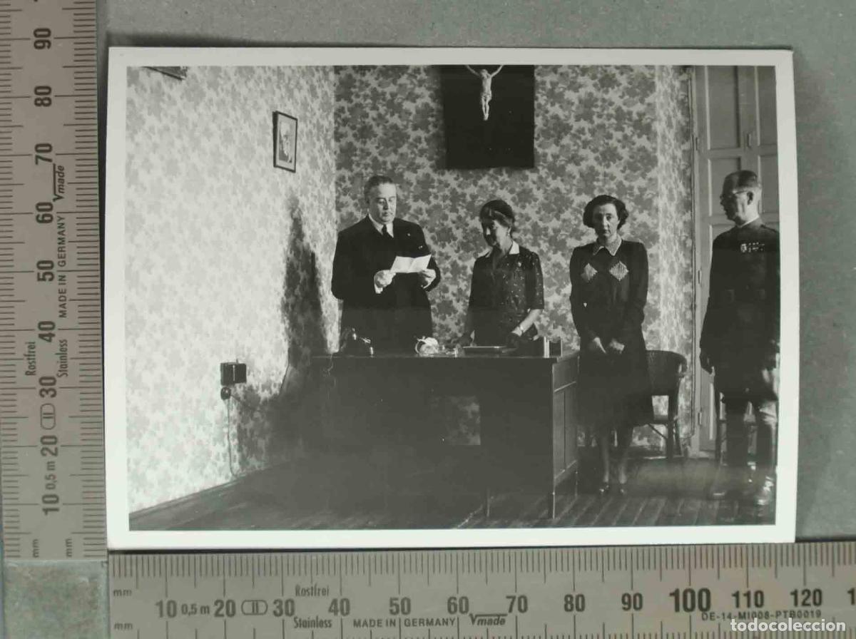 Alte Fotografie: FOTOGRAFIA. ALTA SOCIEDAD CON GOBERNADOR CIVIL DE CACERES Luciano L&oacute;pez Hidalgo HACIA 1940