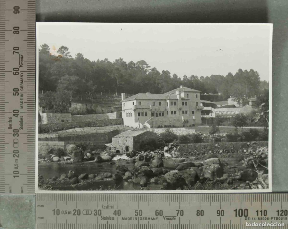 Fotografia antiga: FOTOGRAFIA. MOLINO DE PONTE MACEIRA SANTIAGO DE COMPOSTELA HACIA 1940
