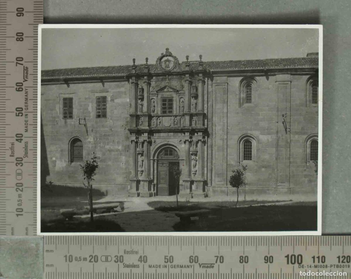 Fotografia antiga: FOTOGRAFIA. PAZO DE FONSECA. SANTIAGO DE COMPOSTELA HACIA 1940