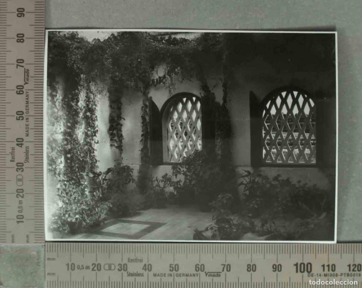 Fotografia antiga: FOTOGRAFIA. VISTA PATIO DE CASTUERA. HACIA 1940