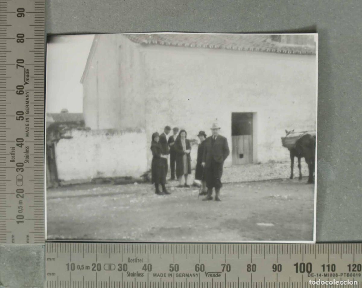 Fotografia antiga: FOTOGRAFIA. GENTES POPULARES Y MULA DE CARGA. HACIA 1940