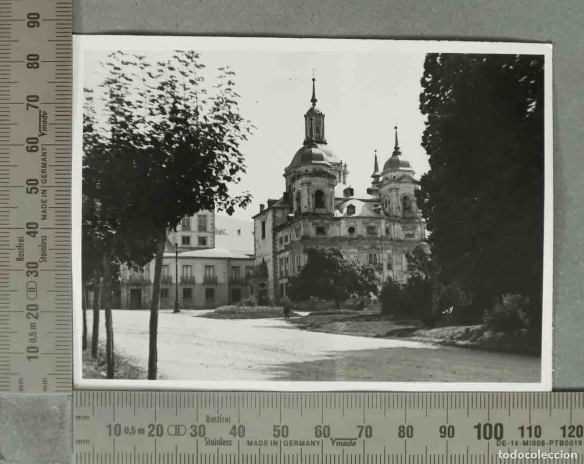 Fotografia antiga: FOTOGRAFIA. VISTA DE LA GRANJA PALACIO REAL. HACIA 1940