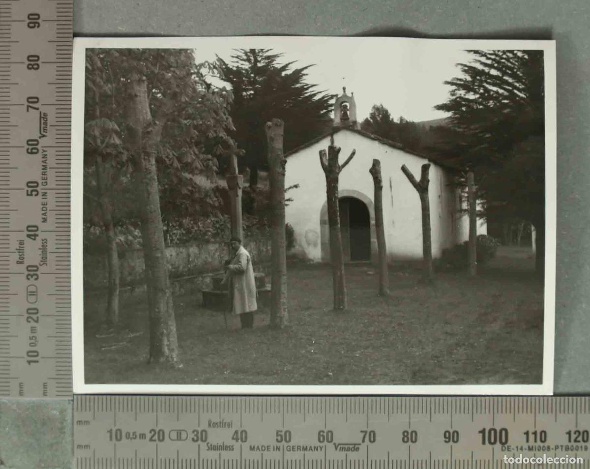 Photographie ancienne: FOTOGRAFIA. ERMITA FONTAO HACIA 1940