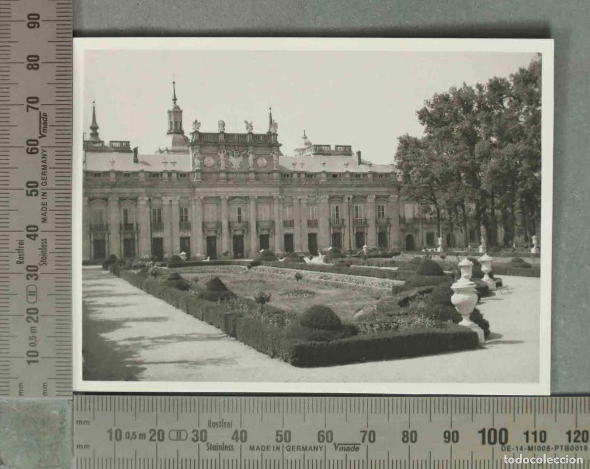 Photographie ancienne: FOTOGRAFIA. PALACIO REAL DE LA GRANJA Y JARDINES HACIA 1940