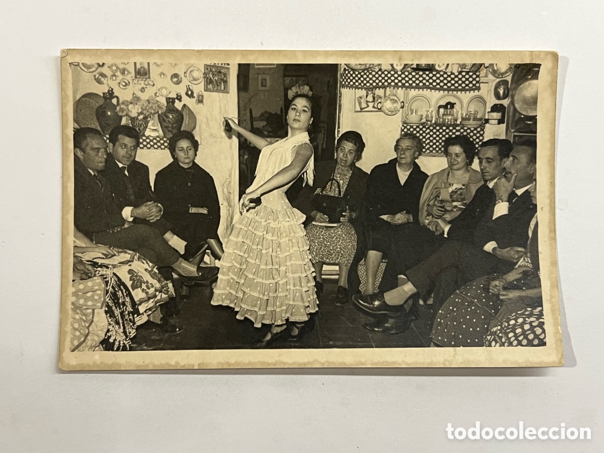 Fotograf&iacute;a antigua: GRANADA. Cuevas del Sacromonte. Zambras Gitanas.. Noviembre de 1959