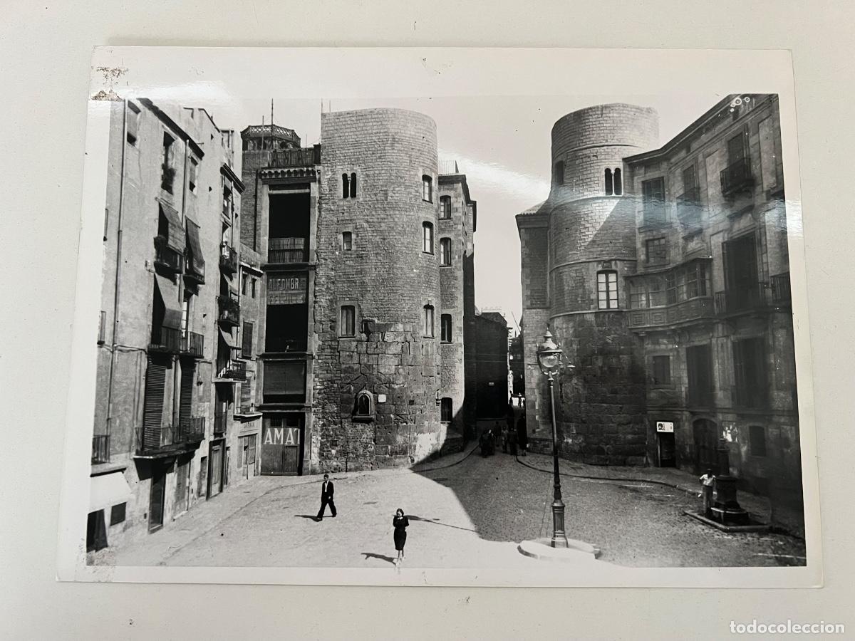Fotograf&iacute;a antigua: FOTOGRAFIA ARCHIVO INSTITUTO AMATLLER BARCELONA PLA&Ccedil;A NOVA