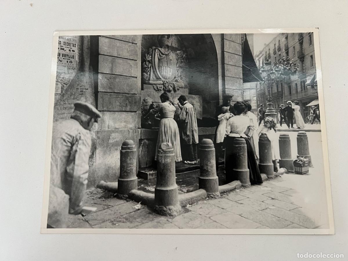 Alte Fotografie: FOTOGRAFIA ARCHIVO IMH BARCELONA RAMBLAS PUERTAFERRISA