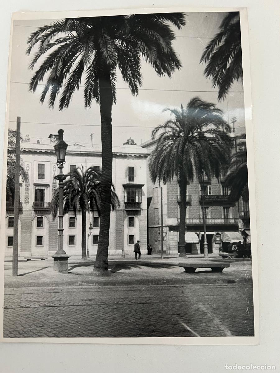 Photographie ancienne: FOTOGRAFIA ARCHIVO IMH BARCELONA PASEO COLON