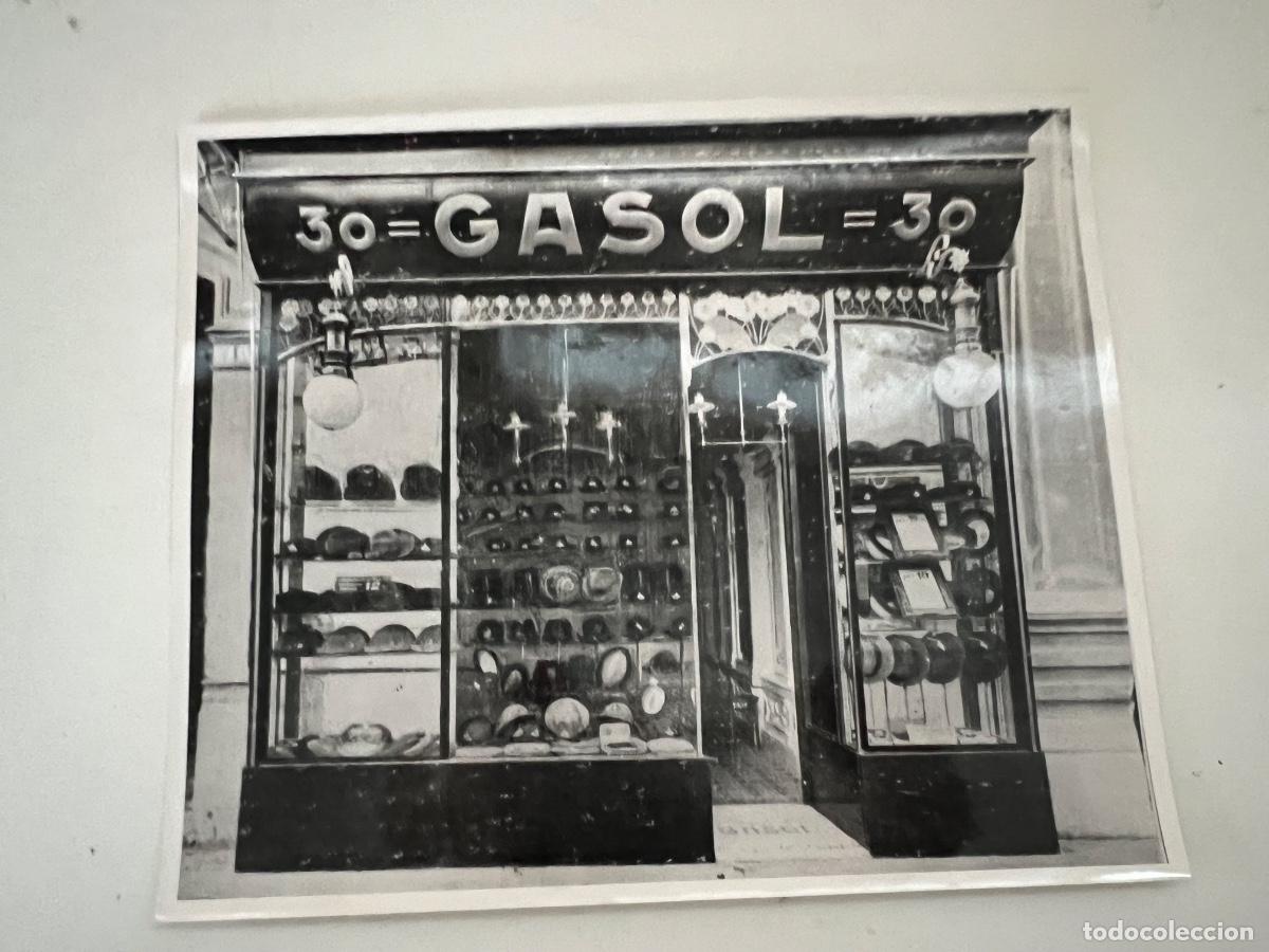 Photographie ancienne: FOTOGRAFIA ARCHIVO IMH BARCELONA SOMBRERERIA GASOL 1912