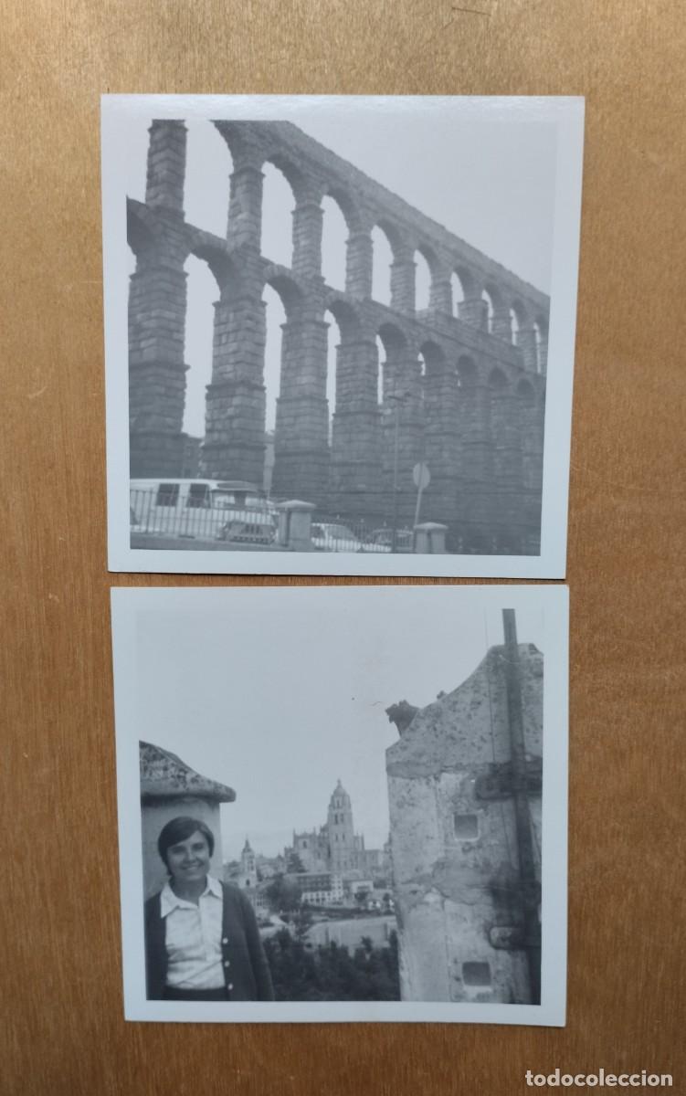 Antique Photography: Lote de fotograf&iacute;as antiguas de Segovia: El Acueducto y Catedral. A&ntilde;os 60-70