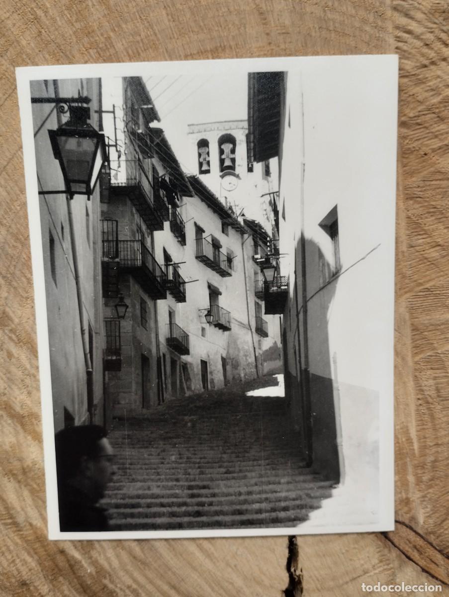 Fotograf&iacute;a antigua: Fotograf&iacute;a antigua de calle Pujada de Sant Joan&nbsp; en Morella (Castell&oacute;n). A&ntilde;o 1969.