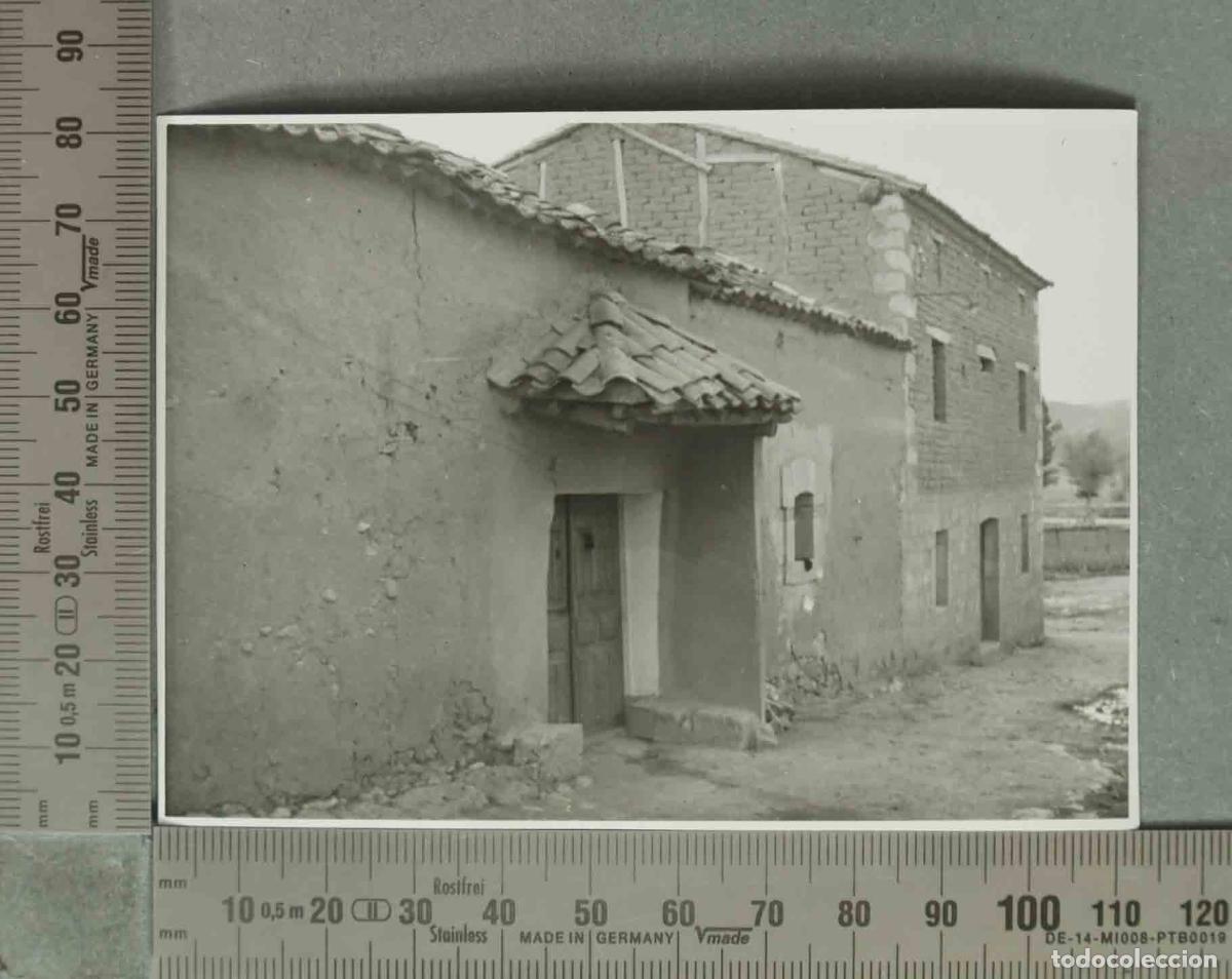 Fotograf&iacute;a antigua: FOTOGRAFIA. VIVIENDA TRADICIONAL CASILLAS DE BERLANGA HACIA 1940