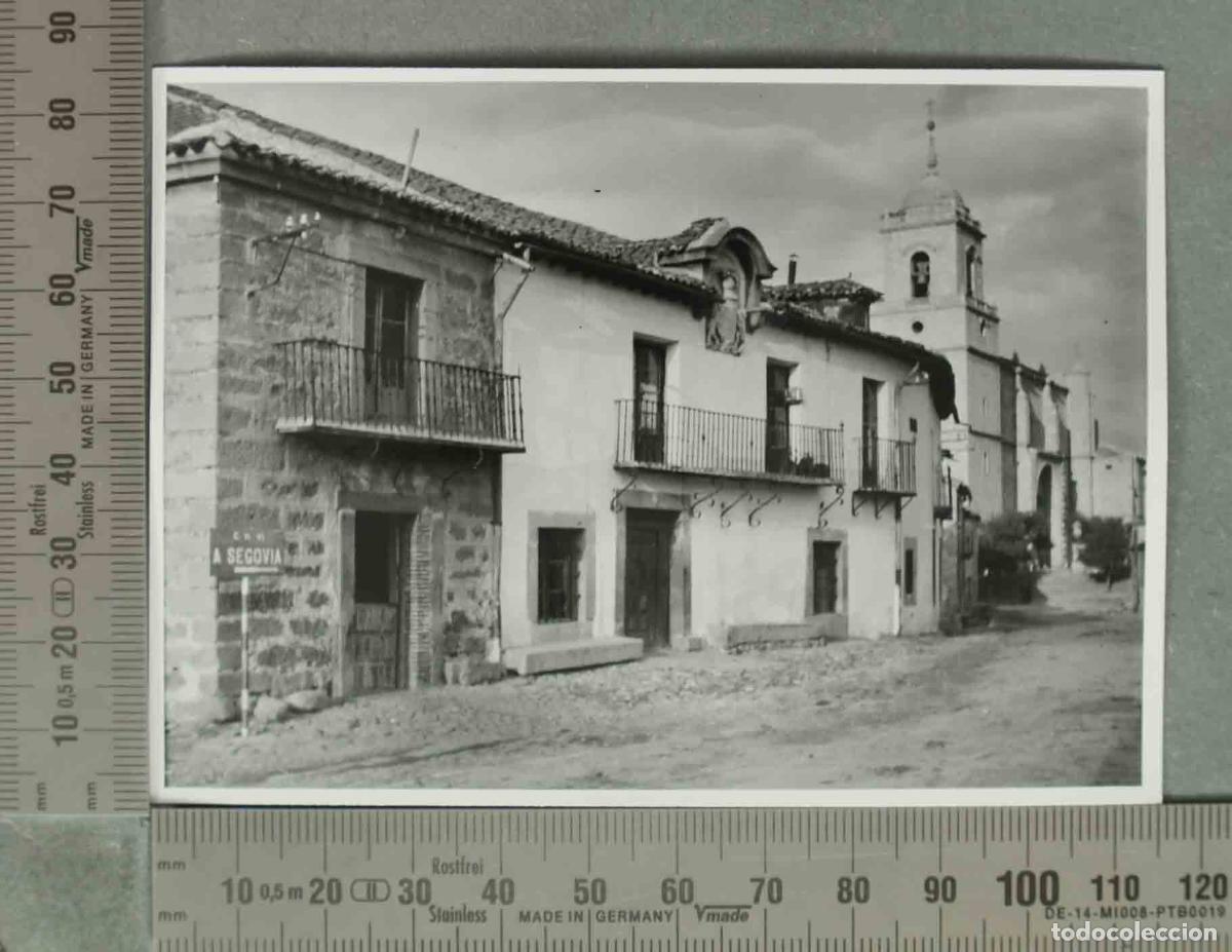 Fotograf&iacute;a antigua: FOTOGRAFIA. VISTA CALLE VILLACASTIN. HACIA 1940