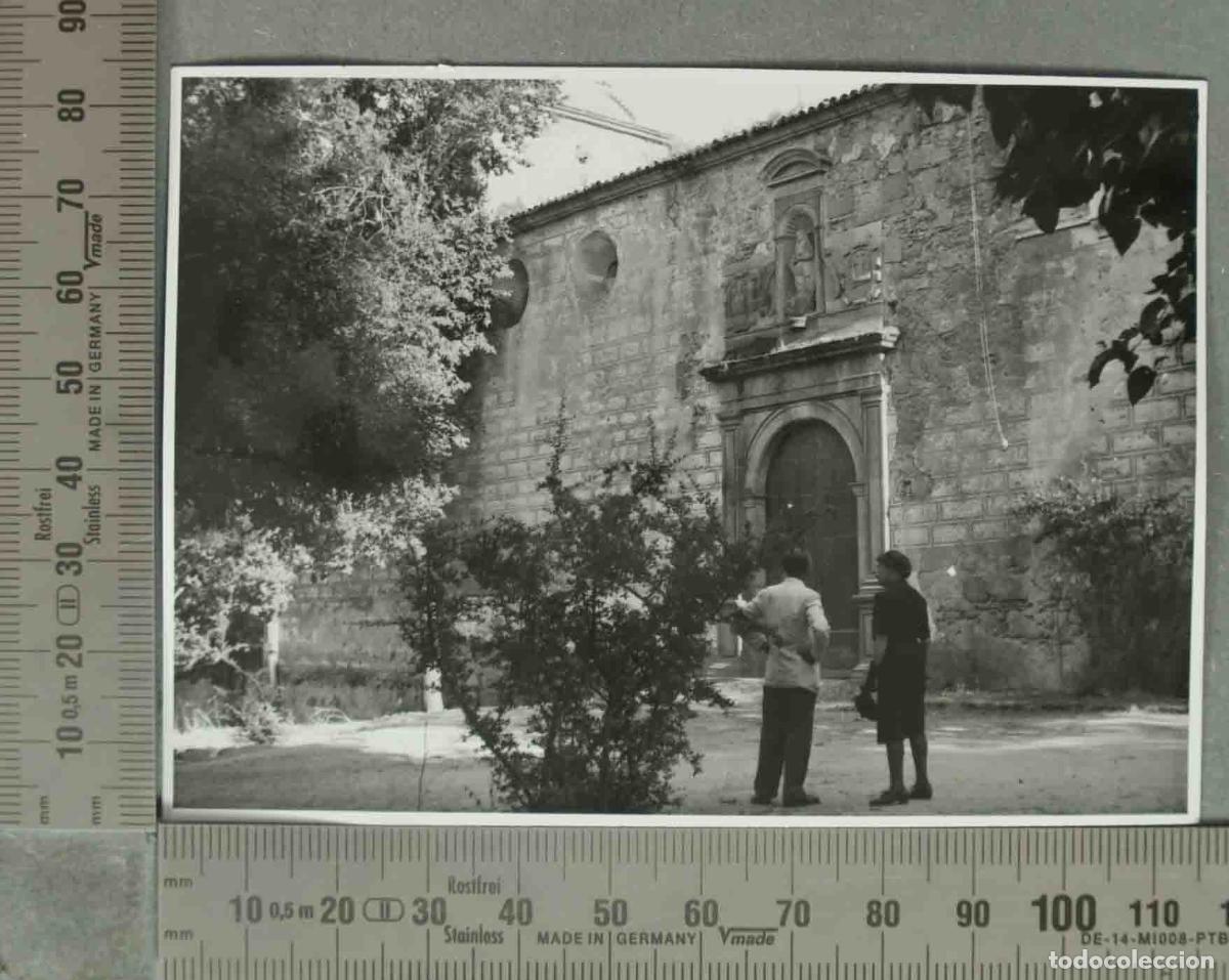 Alte Fotografie: FOTOGRAFIA. VISTA IGLESIA. VALENCIA DE ALCANTARA. HACIA 1940