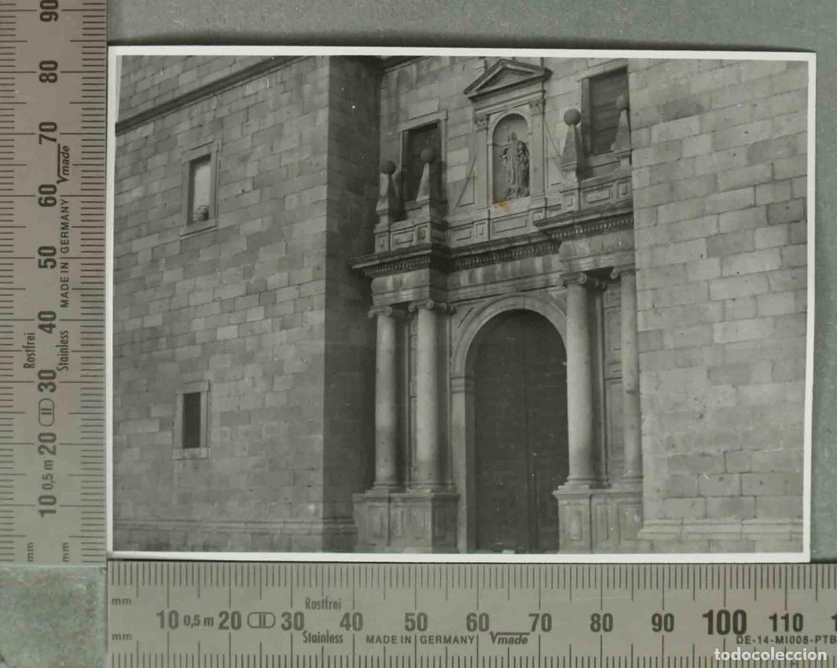 Alte Fotografie: FOTOGRAFIA. IGLESIA DE SAN SEBASTIAN. VILLACASTIN . HACIA 1940