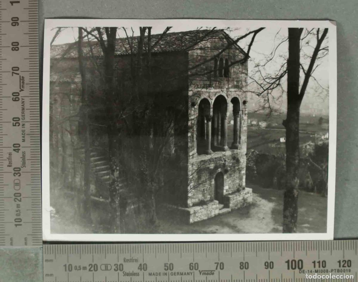 Fotograf&iacute;a antigua: FOTOGRAFIA. Santa Mar&iacute;a del Naranco - Oviedo HACIA 1940