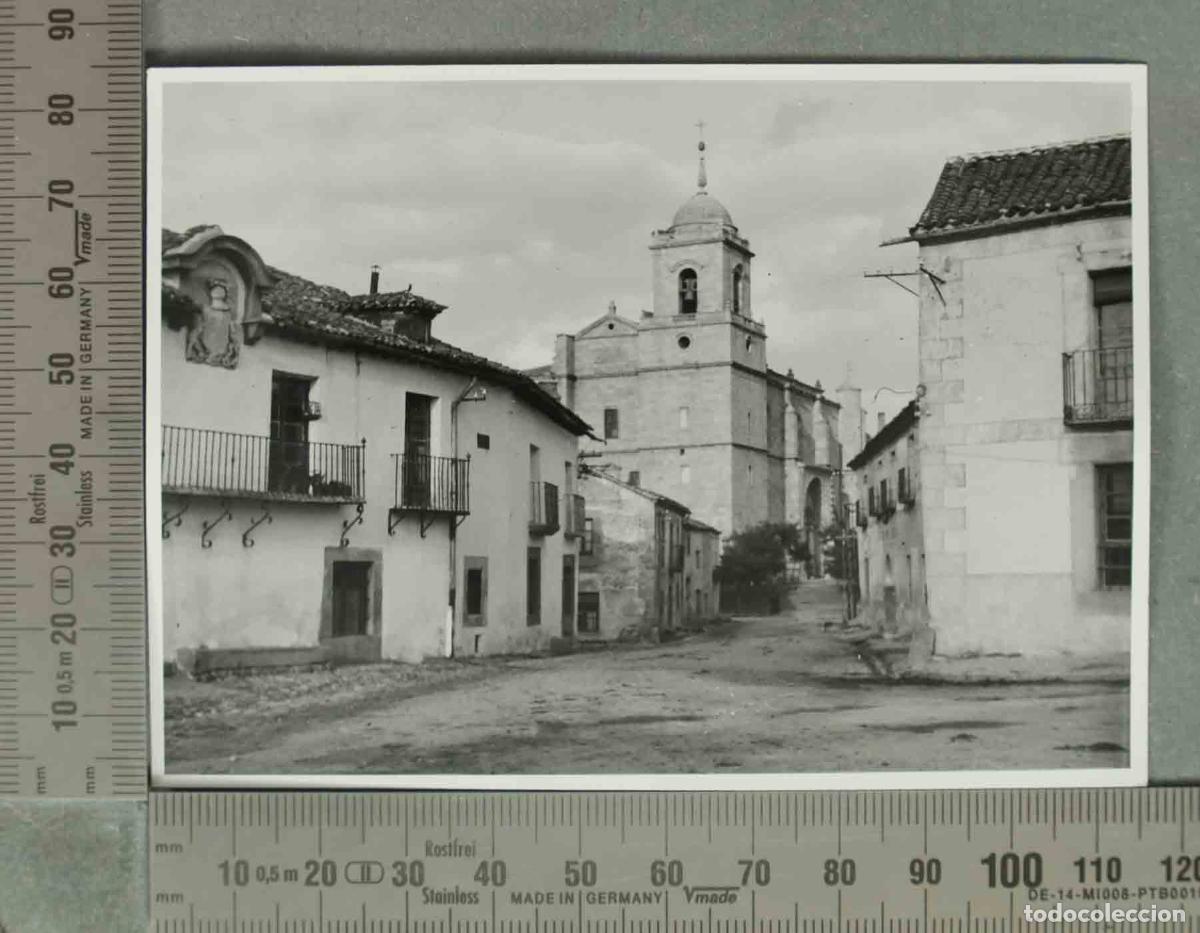 Fotograf&iacute;a antigua: FOTOGRAFIA. VISTA DE VILLACASTIN. HACIA 1940