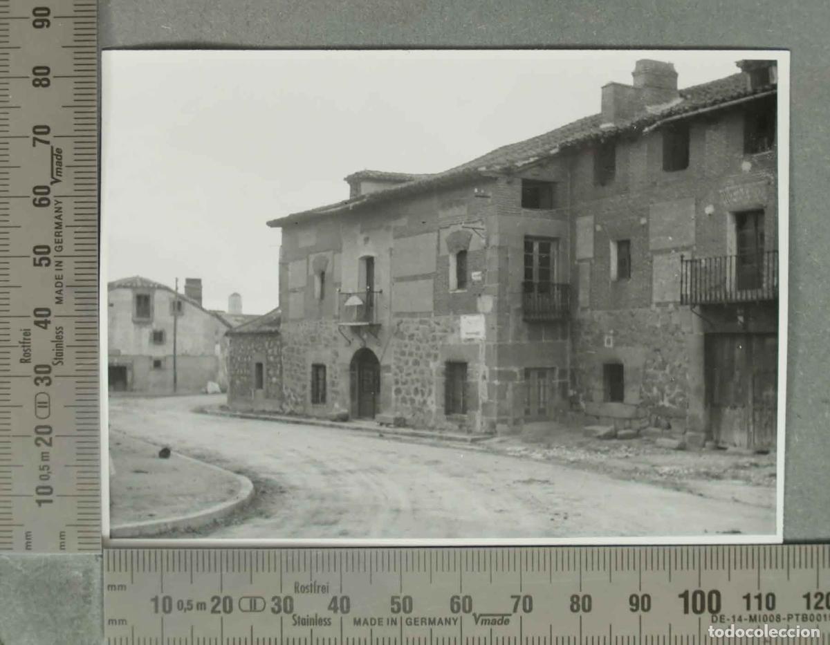 Fotograf&iacute;a antigua: FOTOGRAFIA. VISTA DE VILLACASTIN, HACIA 1940