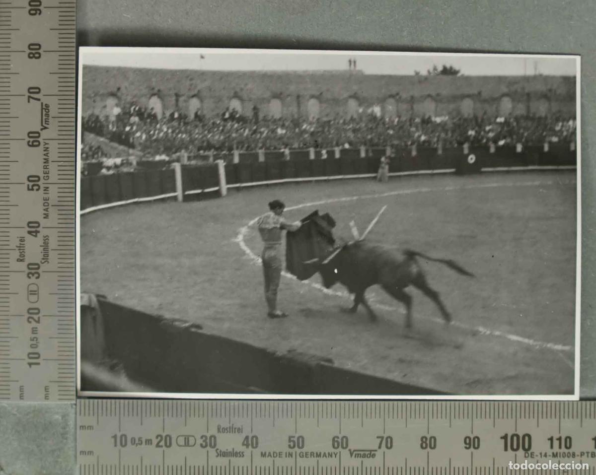 Fotograf&iacute;a antigua: FOTOGRAFIA. Corrida - PLAZA TOROS DE SEGOVIA. HACIA 1940