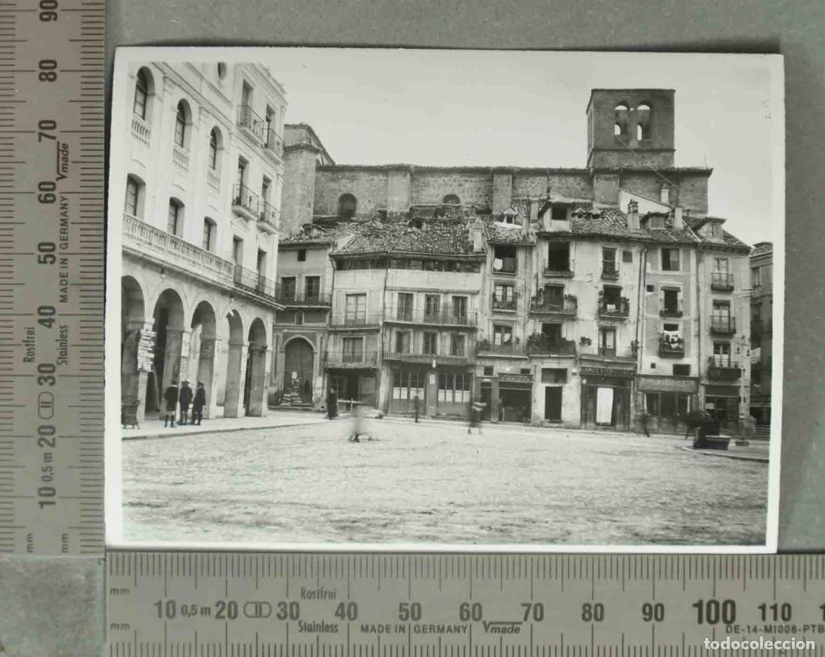 Fotograf&iacute;a antigua: FOTOGRAFIA. VISTA PLAZA. SEGOVIA. HACIA 1940