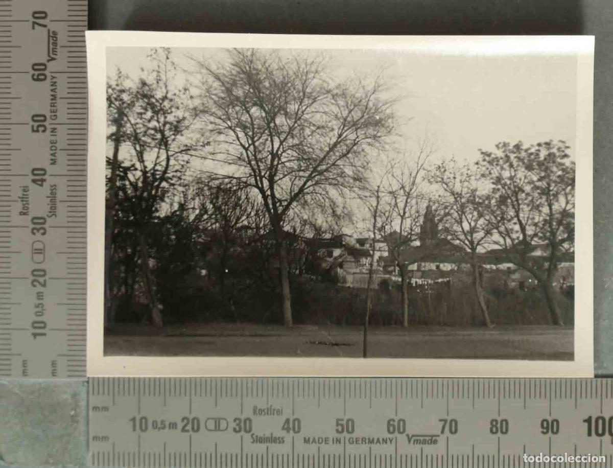 Fotograf&iacute;a antigua: FOTOGRAFIA. VISTA PUEBLO A IDENTIFICAR. HAIA 1940