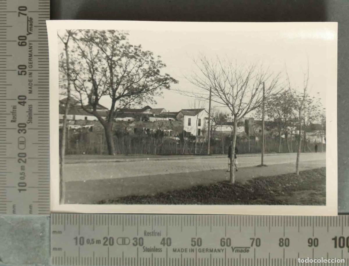 Fotograf&iacute;a antigua: FOTOGRAFIA. VISTA PUEBLO A IDENTIFICAR. HAIA 1940