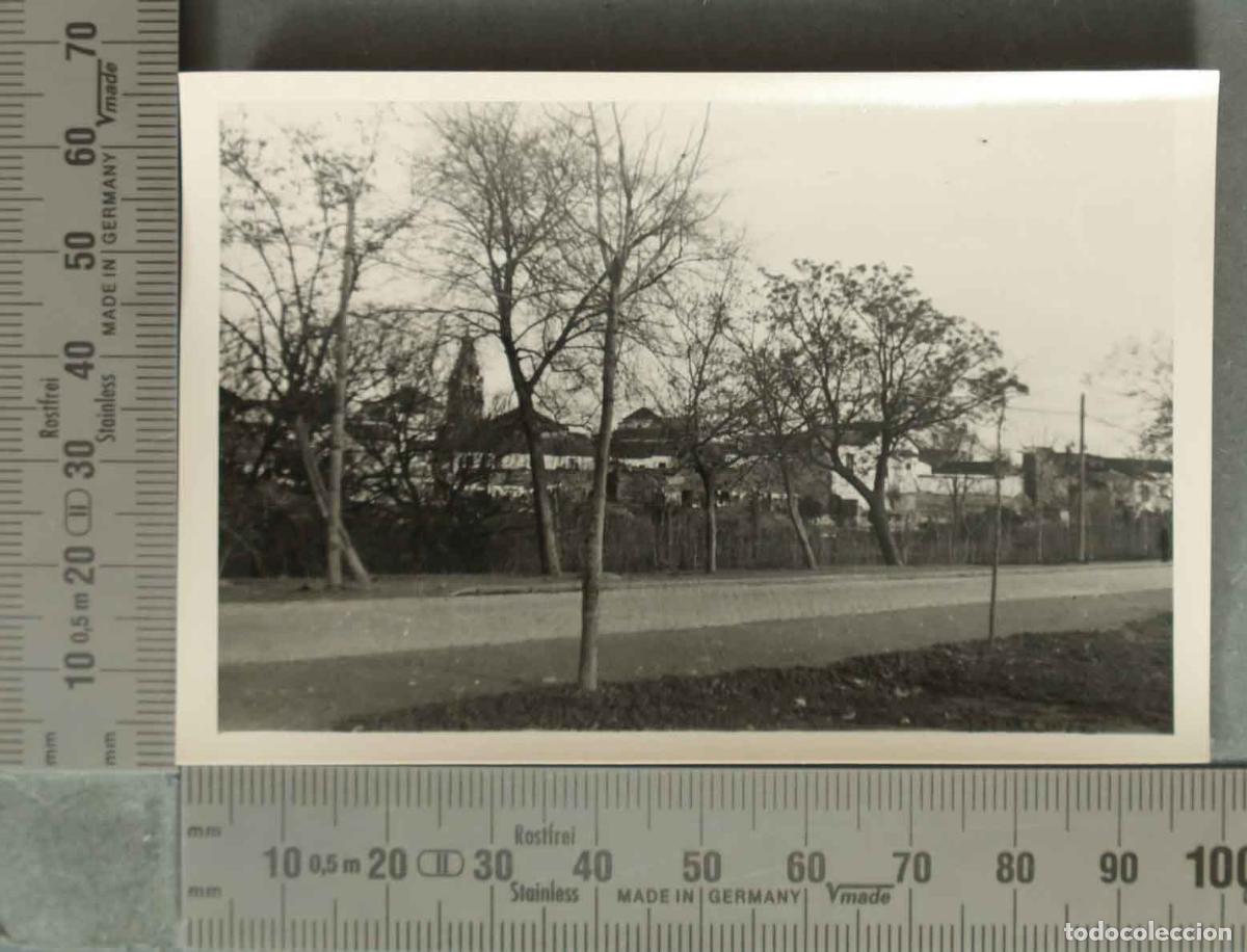 Fotograf&iacute;a antigua: FOTOGRAFIA. VISTA PUEBLO A IDENTIFICAR. HAIA 1940