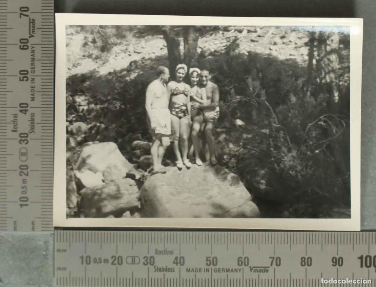 Fotograf&iacute;a antigua: FOTOGRAFIA. Grupo ba&ntilde;istas - RIO HACIA 1950