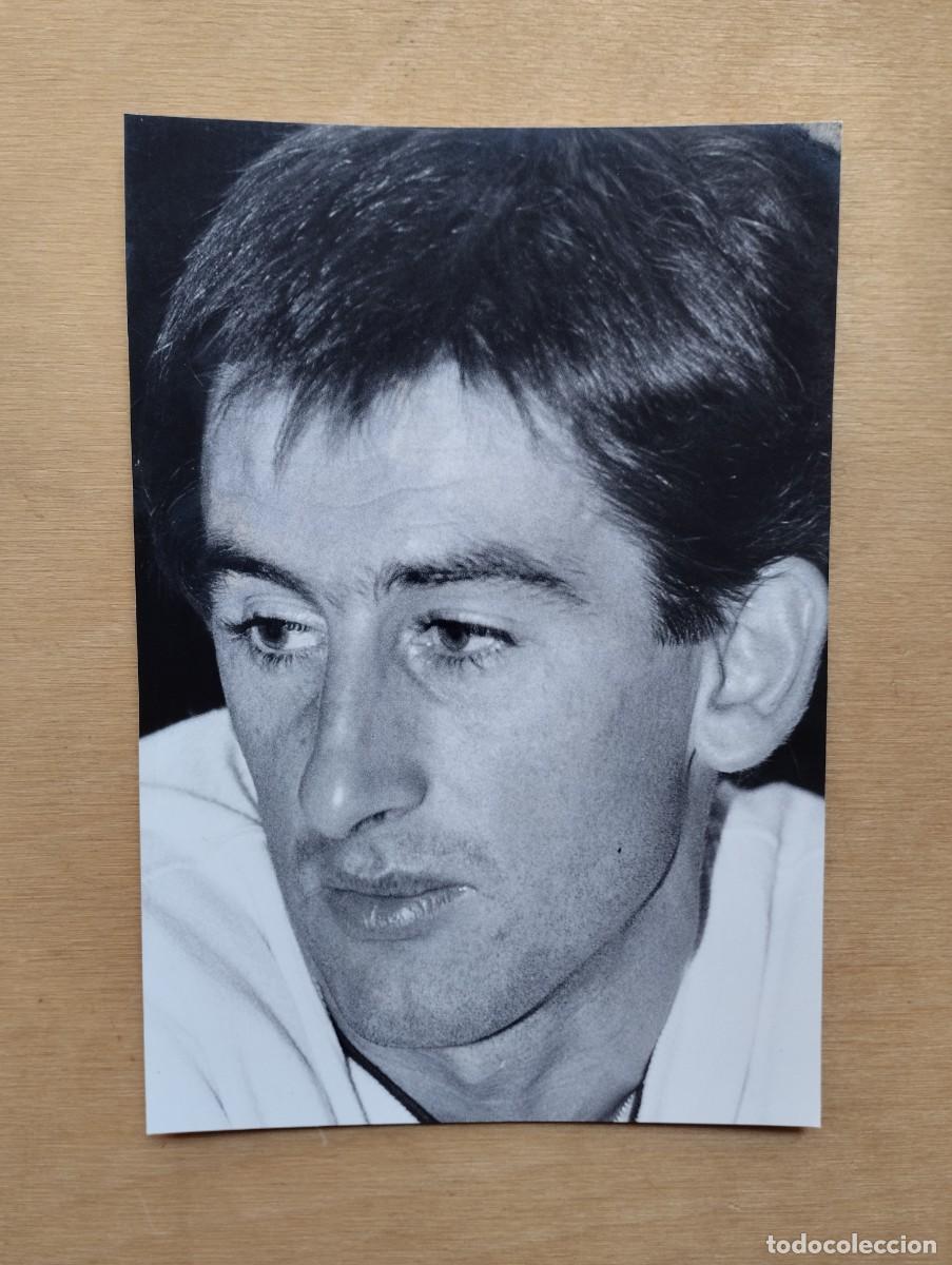 Fotograf&iacute;a antigua: Fotograf&iacute;a antigua del ciclista vasco Marino Lejarreta. Ciclismo a&ntilde;os 80.