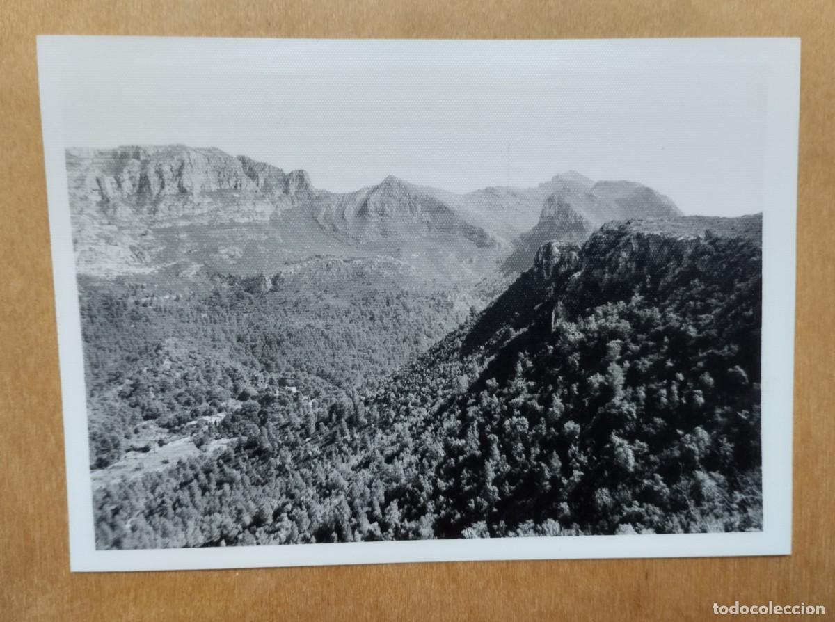 Fotograf&iacute;a antigua: Fotograf&iacute;a antigua Pico La Creu del Cardenal de la Sierra de la Murta. Valencia.