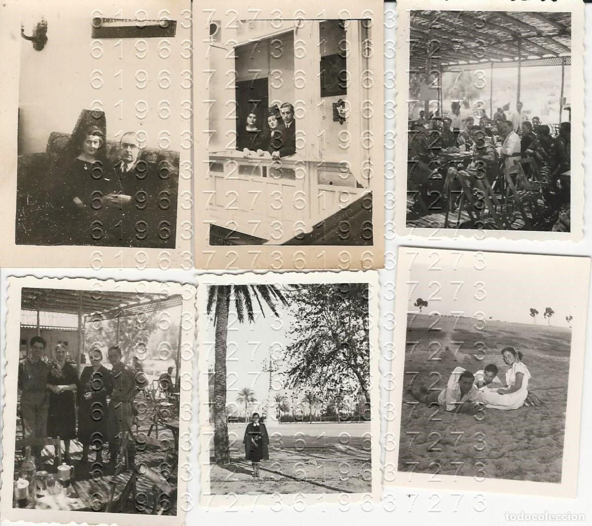 Fotograf&iacute;a antigua: REGIMIENTO GRANADA 34 LUCAS BERMUDO FERNANDEZ 6 FOTOGRAFIAS UNICAS M16