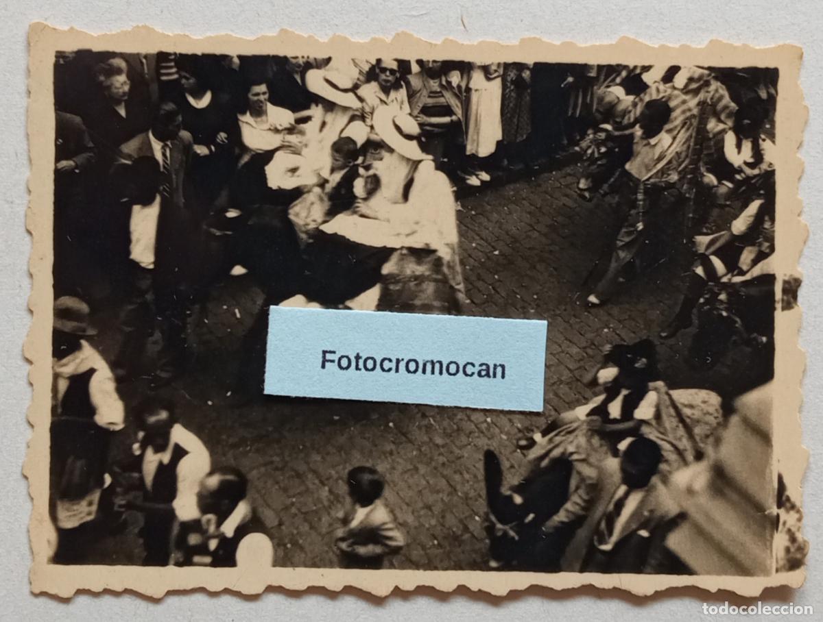 Fotograf&iacute;a antigua: FOTOGRAF&Iacute;A. LA OROTAVA. TENERIFE. FIESTAS DEL CORPUS Y SAN ISIDRO