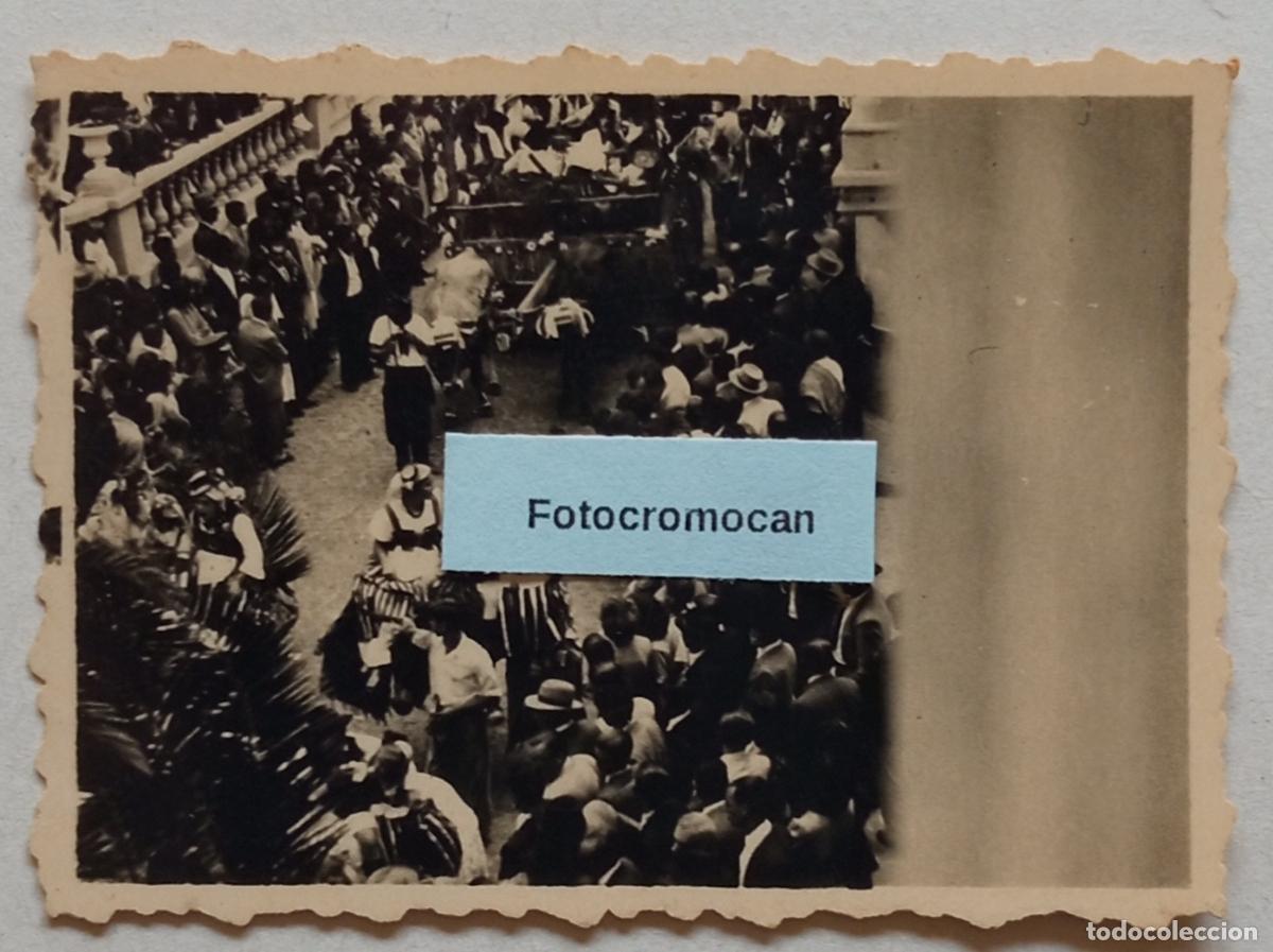 Fotograf&iacute;a antigua: FOTOGRAF&Iacute;A. LA OROTAVA. TENERIFE. FIESTAS DEL CORPUS Y SAN ISIDRO