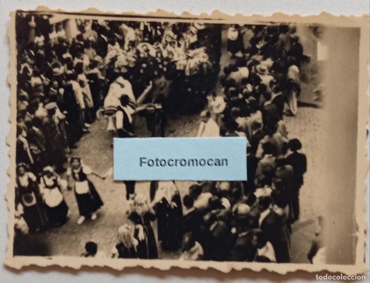 Fotograf&iacute;a antigua: FOTOGRAF&Iacute;A. LA OROTAVA. TENERIFE. FIESTAS DEL CORPUS Y SAN ISIDRO
