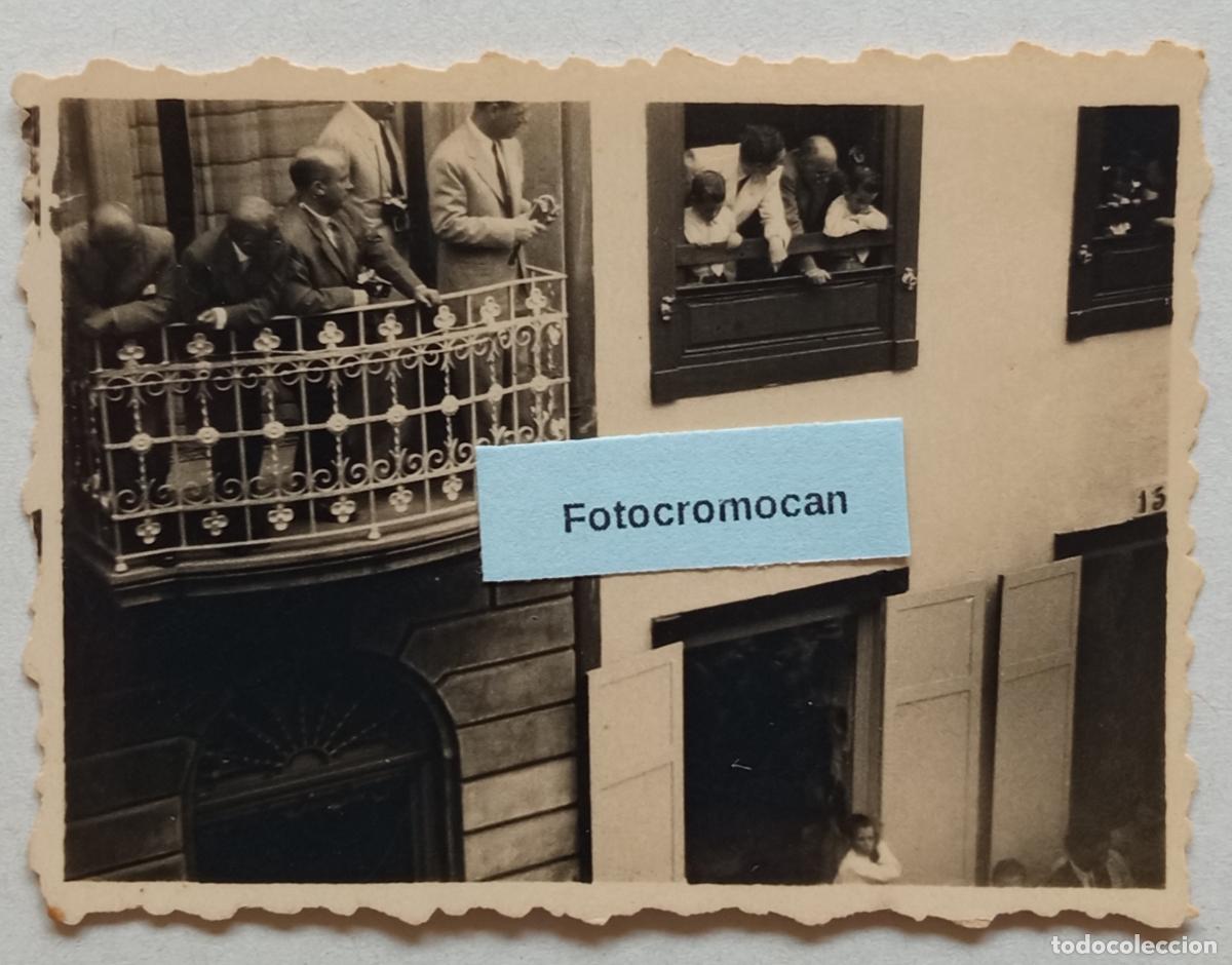 Fotograf&iacute;a antigua: FOTOGRAF&Iacute;A. LA OROTAVA. TENERIFE. FIESTAS DEL CORPUS Y SAN ISIDRO