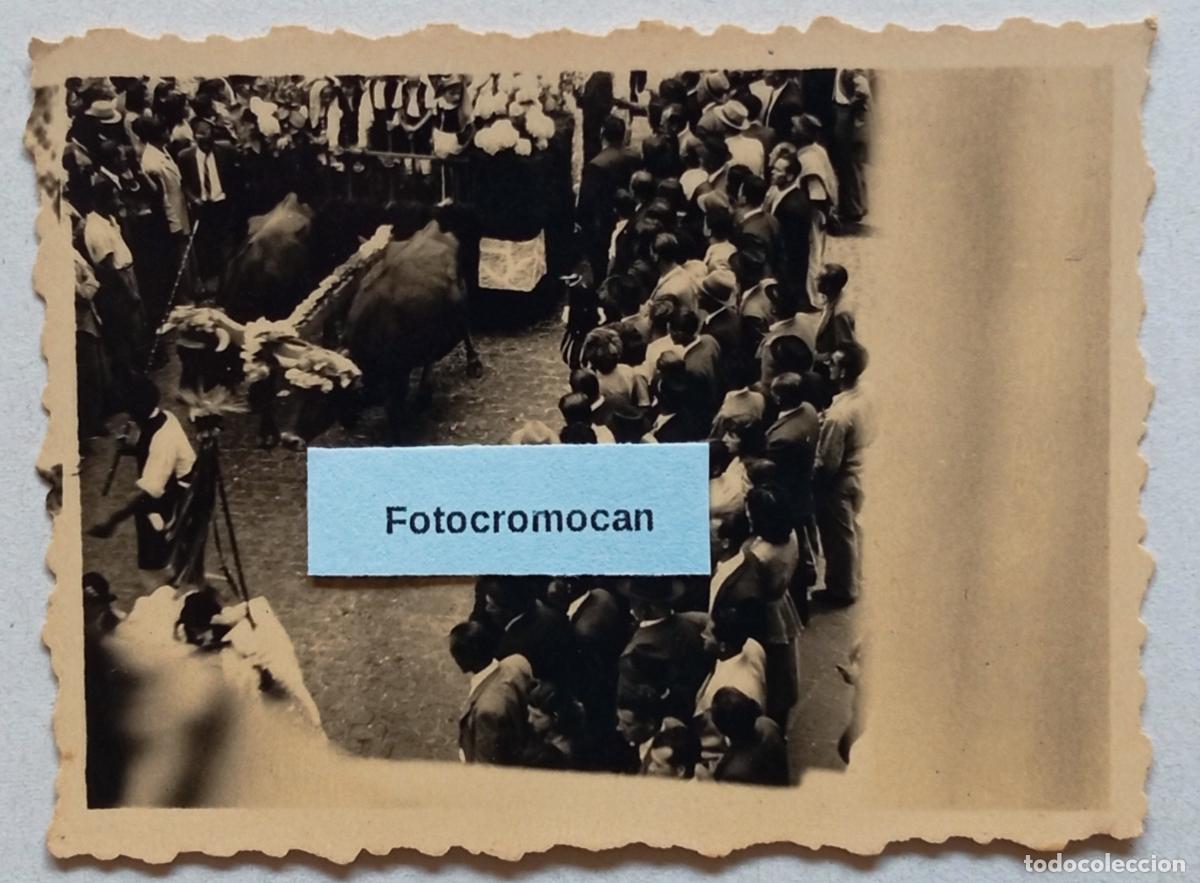 Fotograf&iacute;a antigua: FOTOGRAF&Iacute;A. LA OROTAVA. TENERIFE. FIESTAS DEL CORPUS Y SAN ISIDRO