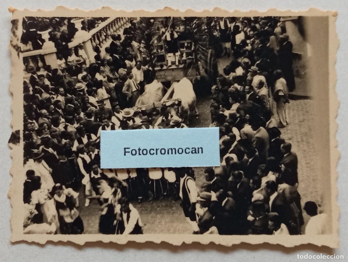 Fotograf&iacute;a antigua: FOTOGRAF&Iacute;A. LA OROTAVA. TENERIFE. FIESTAS DEL CORPUS Y SAN ISIDRO