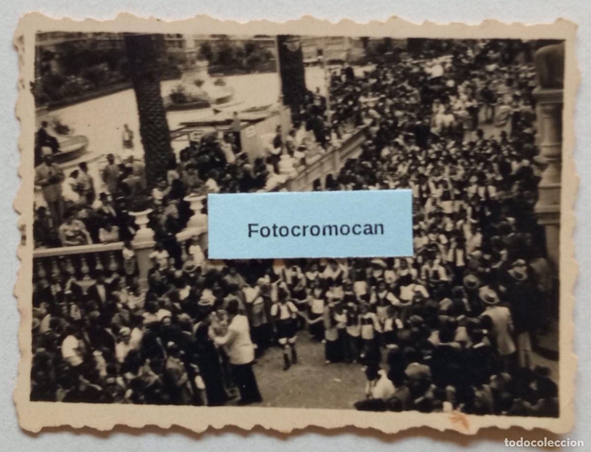Fotograf&iacute;a antigua: FOTOGRAF&Iacute;A. LA OROTAVA. TENERIFE. FIESTAS DEL CORPUS Y SAN ISIDRO