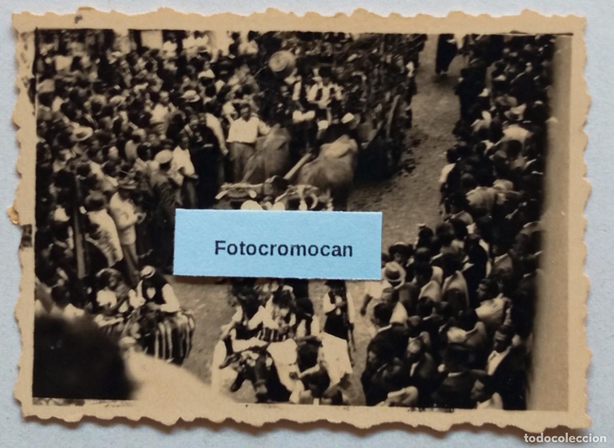 Fotograf&iacute;a antigua: FOTOGRAF&Iacute;A. LA OROTAVA. TENERIFE. FIESTAS DEL CORPUS Y SAN ISIDRO