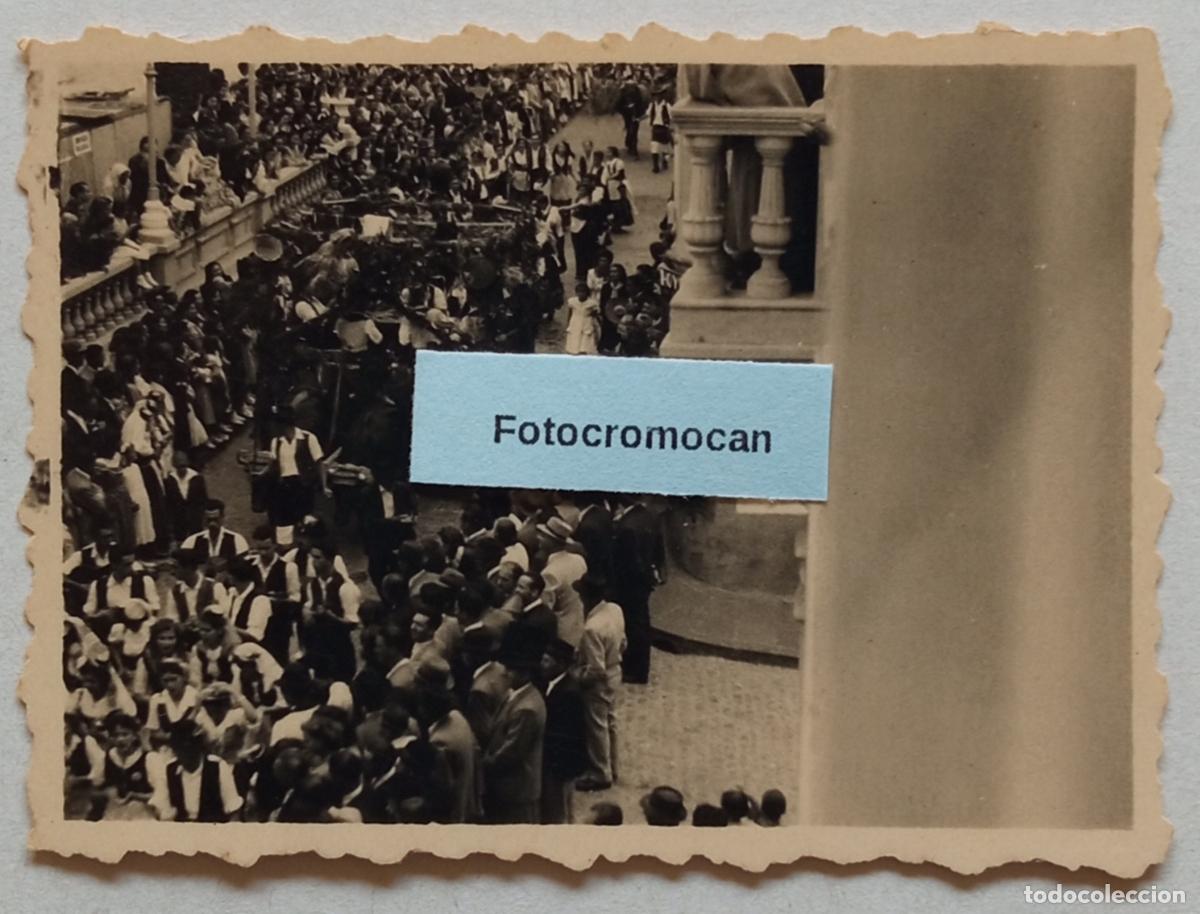 Fotograf&iacute;a antigua: FOTOGRAF&Iacute;A. LA OROTAVA. TENERIFE. FIESTAS DEL CORPUS Y SAN ISIDRO