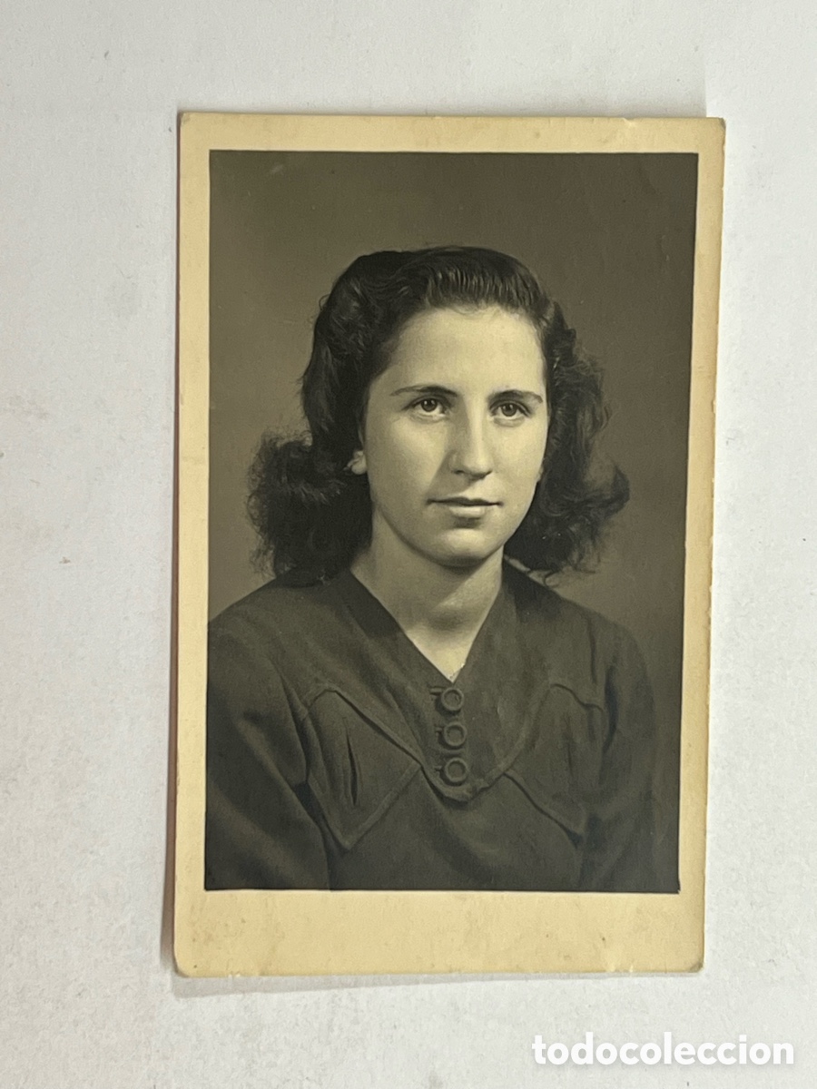 Alte Fotografie: SALAMANCA. Fotograf&iacute;a la joven Maruja.. Luis Torres, fot&oacute;grafo (h.1930?)