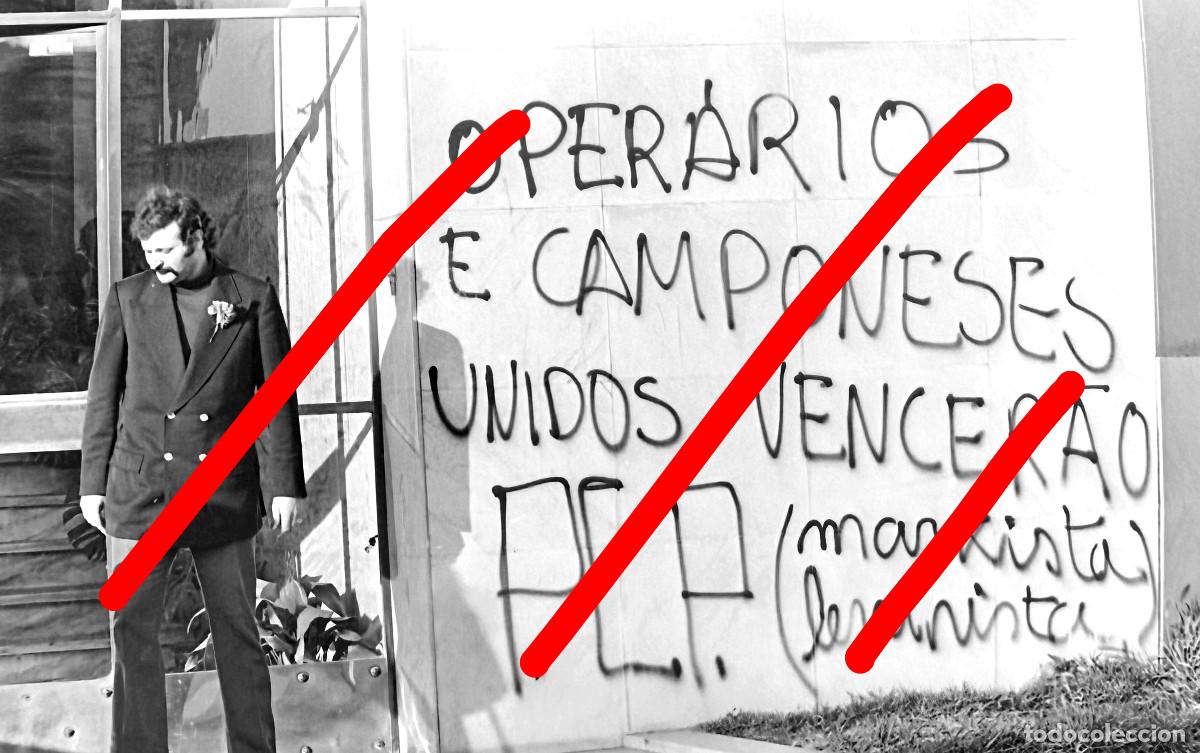 Fotograf&iacute;a antigua: Revoluci&oacute;n de los Claveles Portugal - NEGATIVO DE CELULOIDE - A Revolu&ccedil;&atilde;o dos Cravos
