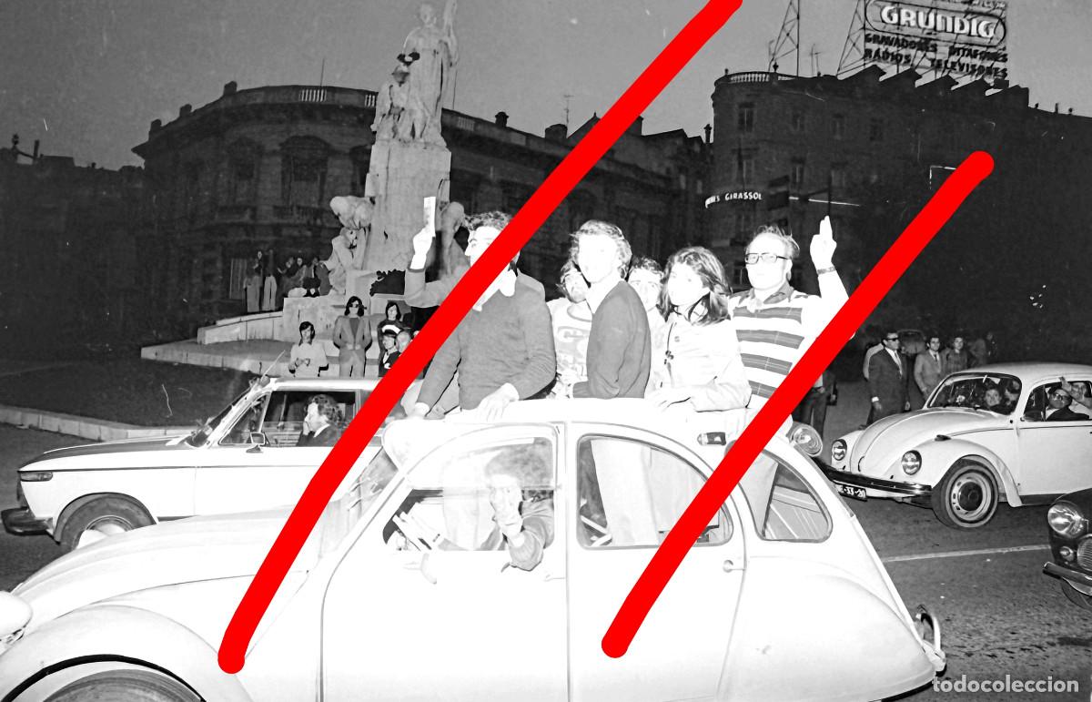 Fotograf&iacute;a antigua: Revoluci&oacute;n de los Claveles Portugal - NEGATIVO DE CELULOIDE - A Revolu&ccedil;&atilde;o dos Cravos
