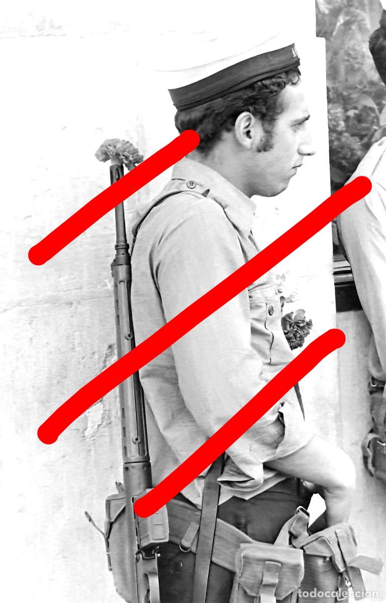 Fotograf&iacute;a antigua: Revoluci&oacute;n de los Claveles Portugal - NEGATIVO DE CELULOIDE - A Revolu&ccedil;&atilde;o dos Cravos